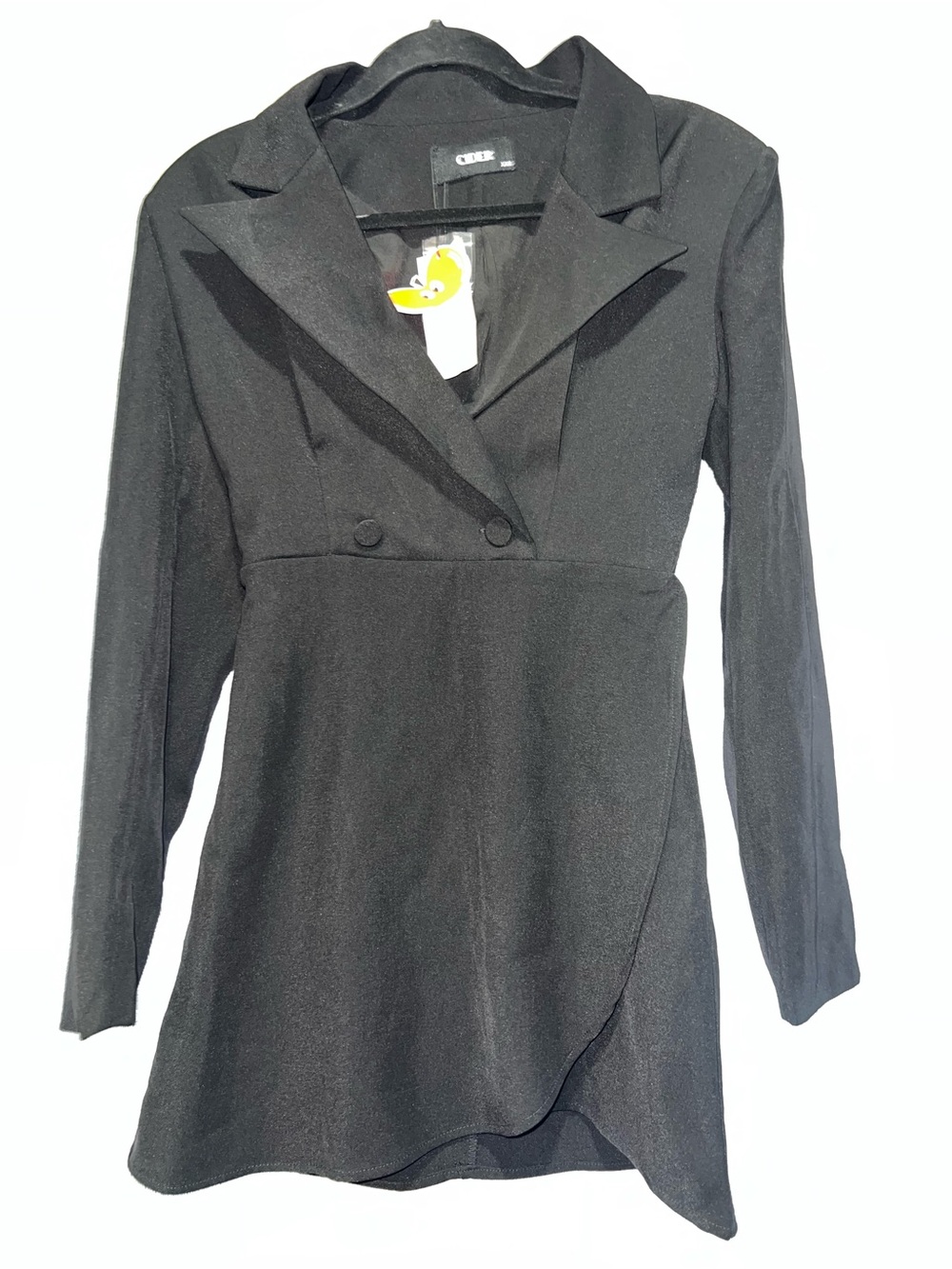 CIDER Black Blazer Mini Dress XXS – NWT
